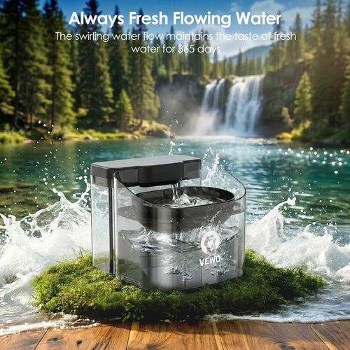 AquaPaw™ 11L Large Dog Water Fountain – No-Spill & Ultra-Quiet